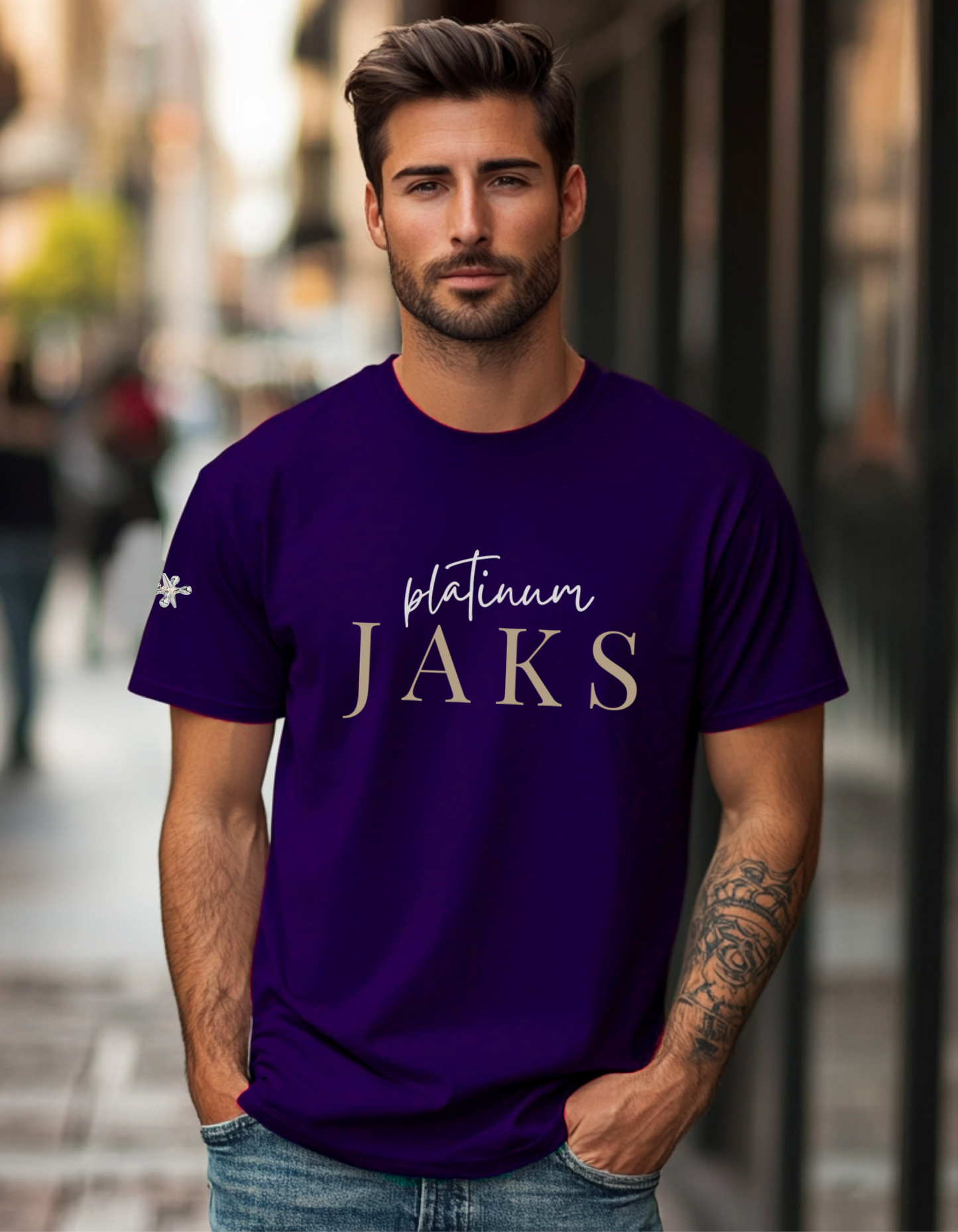 PlatinumJAKS Signature Logo Tee