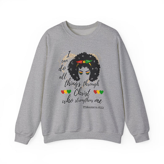 I Can Do All Things – Philippians 4:13 Tee Sweatshirt