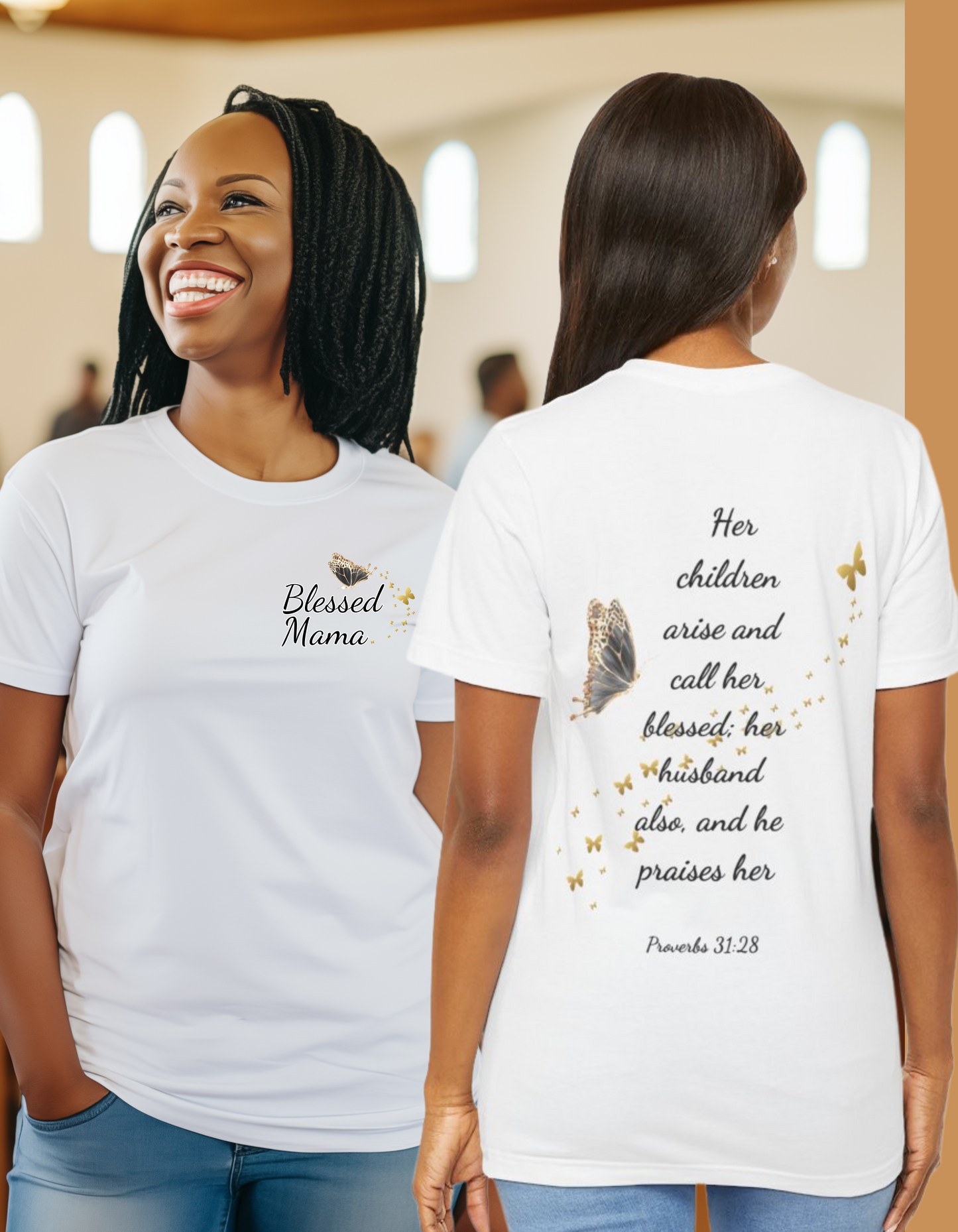 Blessed Mama Tee Proverbs 31:28