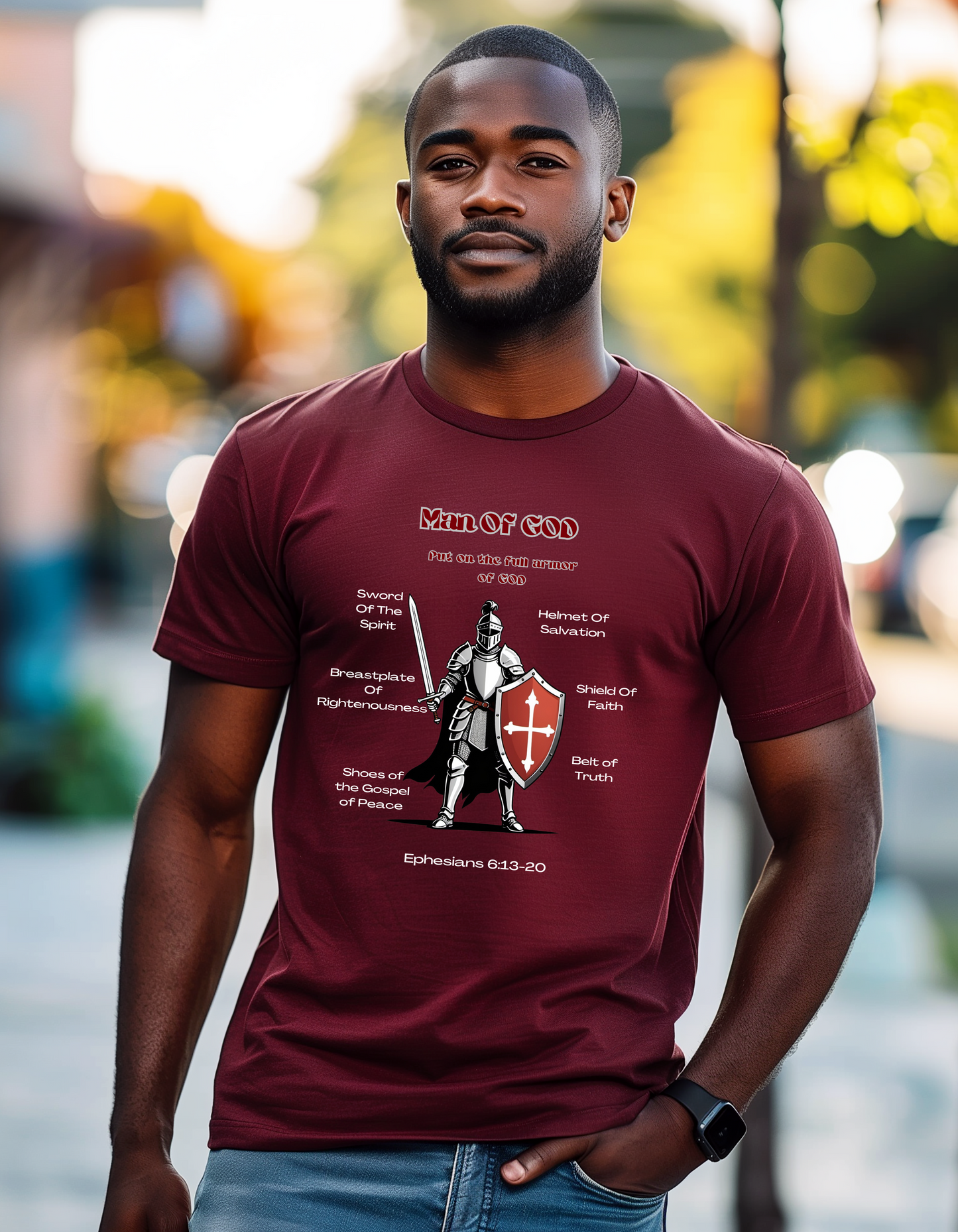 Man of God — Full Armor Tee