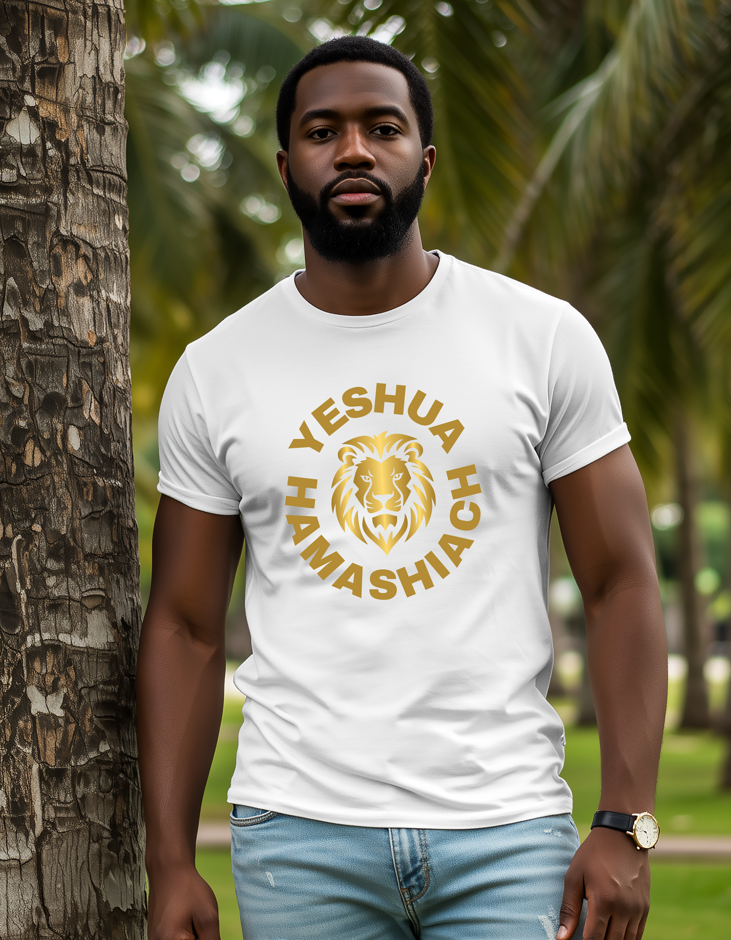 YESHUA HAMASHIACH™ Lion Tee