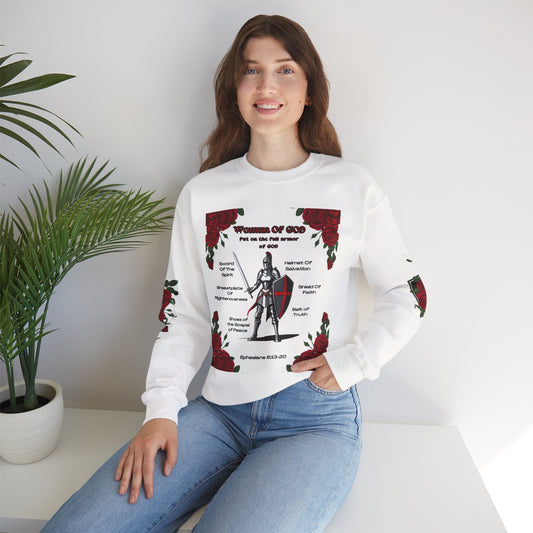 Woman of God - Full Armor Sweatshirt