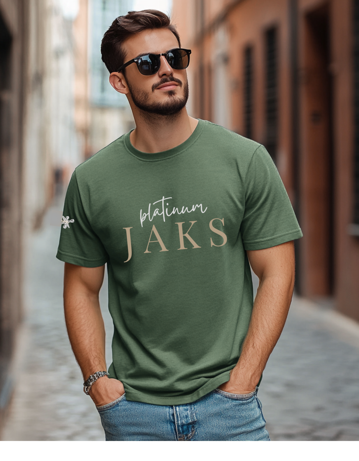 PlatinumJAKS Signature Logo Tee